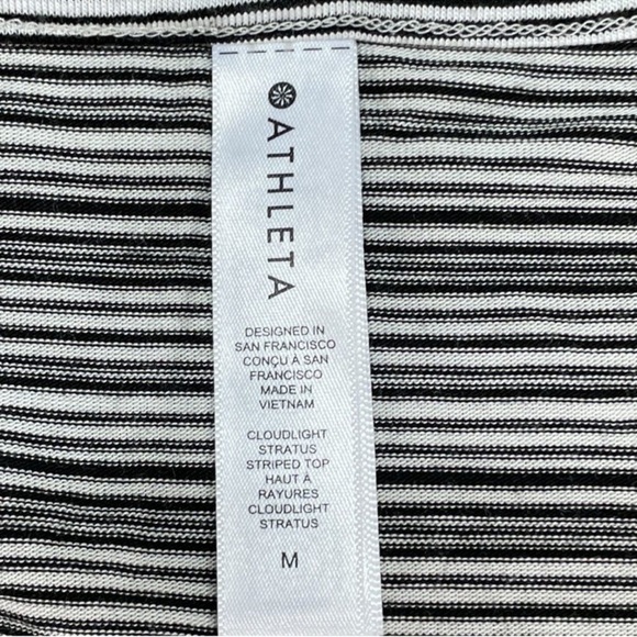 Athleta Cloudlight Stratus Striped Long Sleeve Tee - Picture 6 of 8